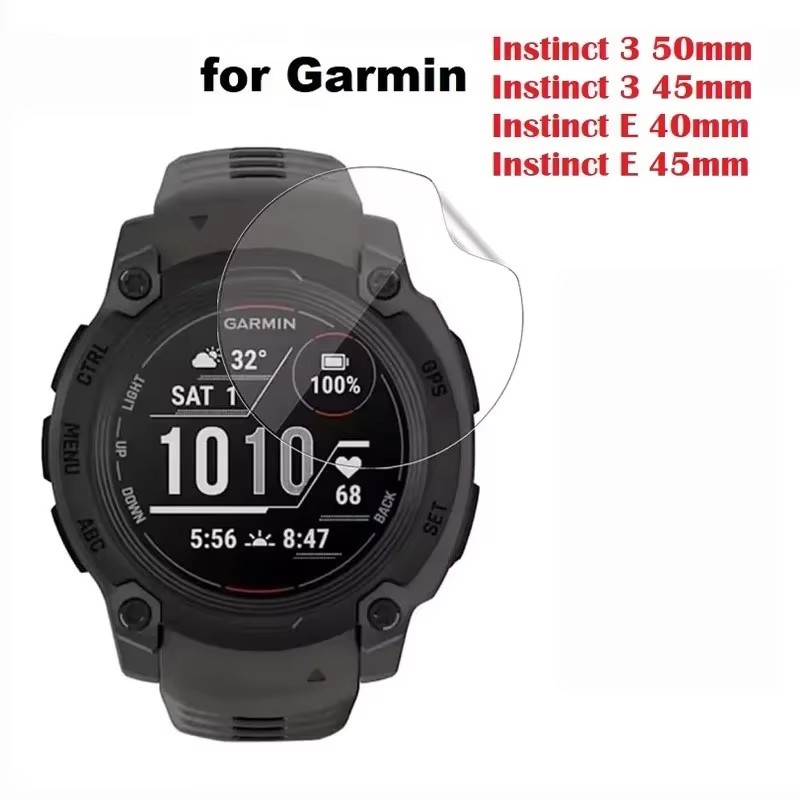 Solar Powered Watch - Гидрогелевая пленка для часов Garmin Instinct