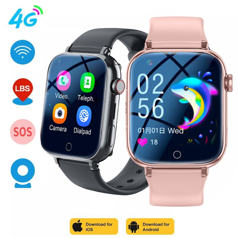 Kids Watches Not Smartwatch - Умные часы 4G для детей, LBS-локация,