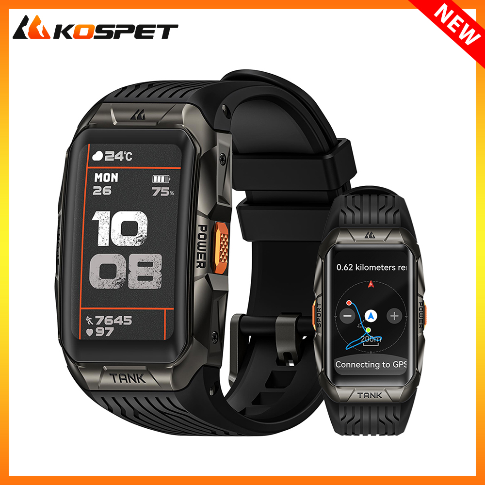 Altimeter Compass Watch - 2025 KOSPET TANK X2 Ultra Смарт-часы