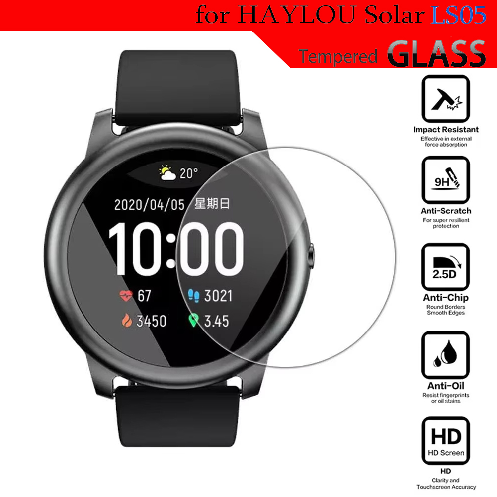 Solar Powered Watch - Закаленное стекло для умных часов HayLou