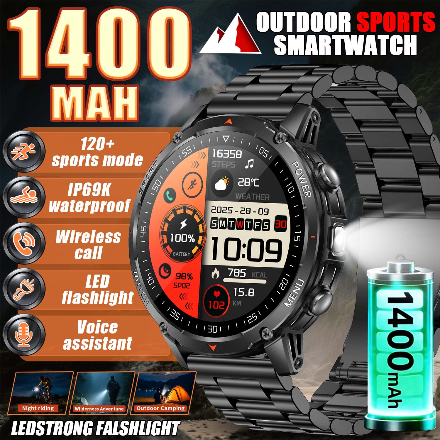 Smartwatch Trending Watches For Women - Новые военные смарт-часы 2026 года для