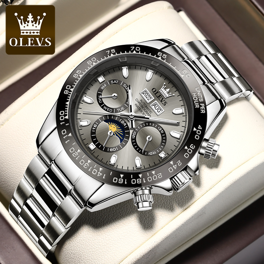 Patek Philippe Watch Nautilus - OLEVS 6654 Роскошные мужские часы с