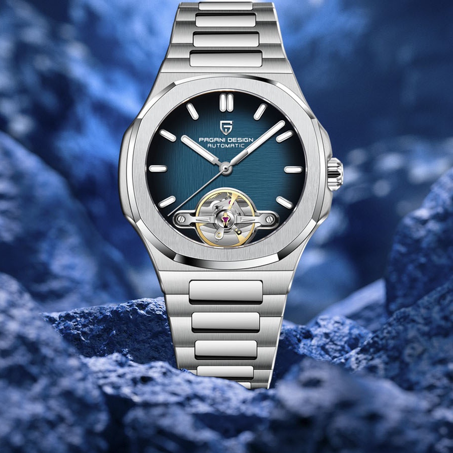 Patek Philippe Watch Nautilus - PAGANI DESIGN новые механические полые мужские