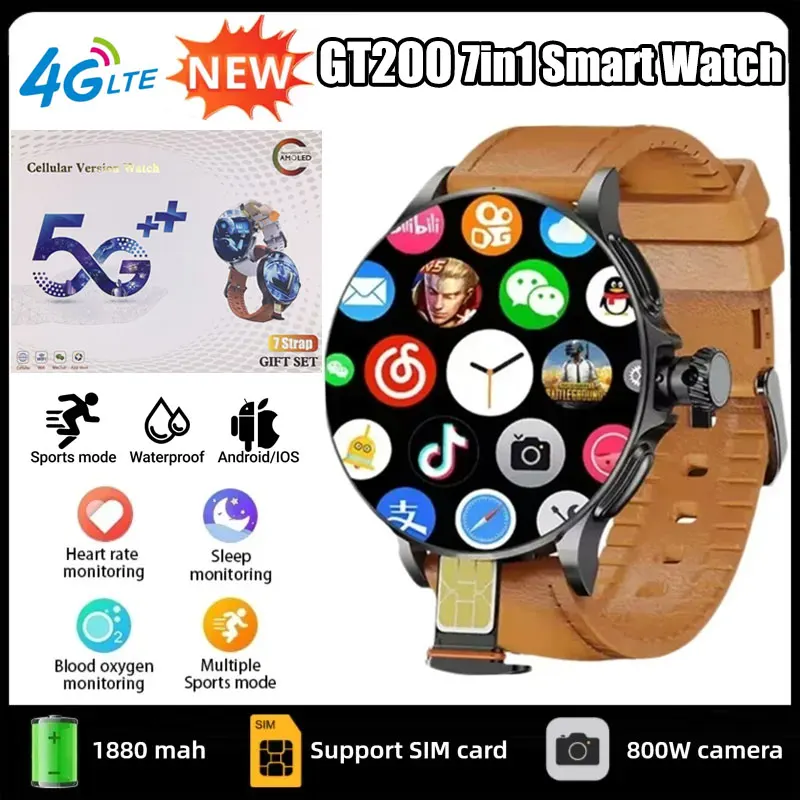 Heart Rate Gps Watch - GT200 – умные часы 5G с