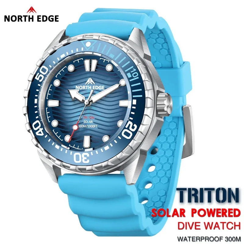 Solar Powered Watch - NORTH EDGE 2025 Новые часы для