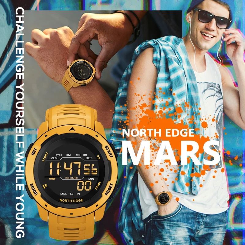 Умные часы NORTH EDGE для женщ – обзор и цена Smartwatch Digital Watches For Women