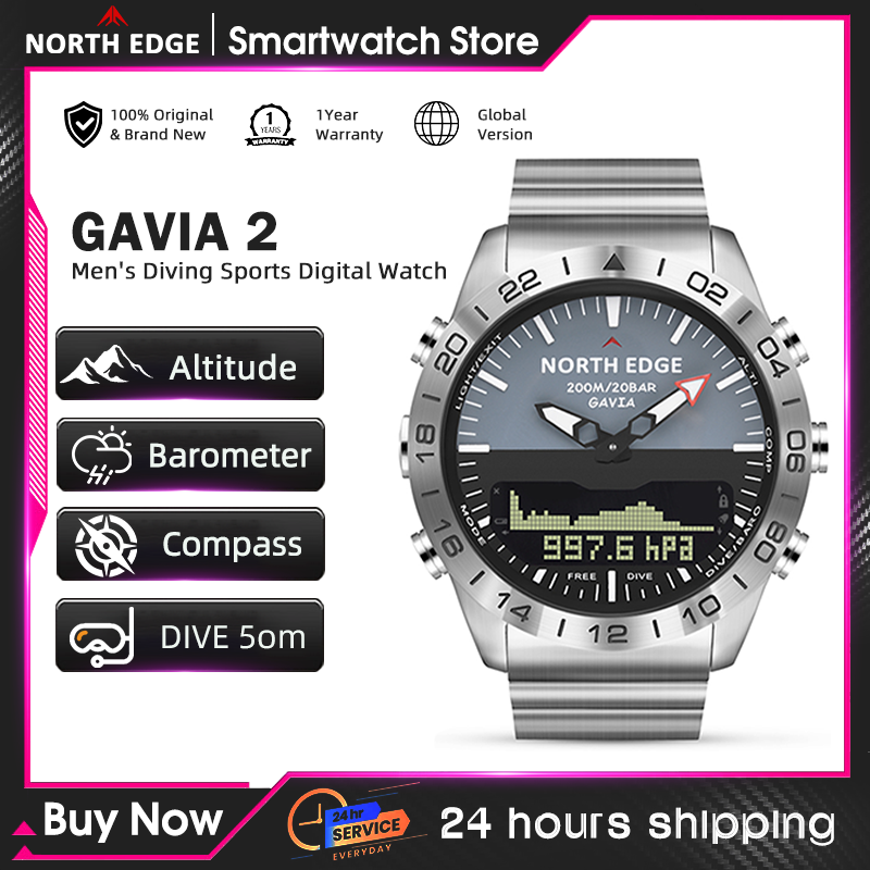 Мужские часы для дайвинга NORT – обзор и цена Smartwatch Military Watches For Men