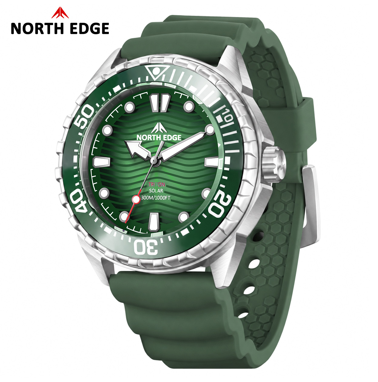 NORTH EDGE 2026 Новые мужские  – обзор и цена Solar Powered Watch