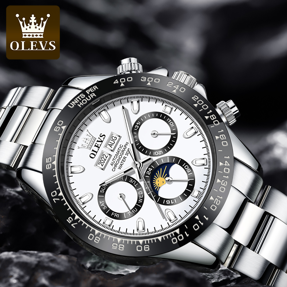 OLEVS 6654 Роскошные мужские ч – обзор и цена Patek Philippe Watch Nautilus