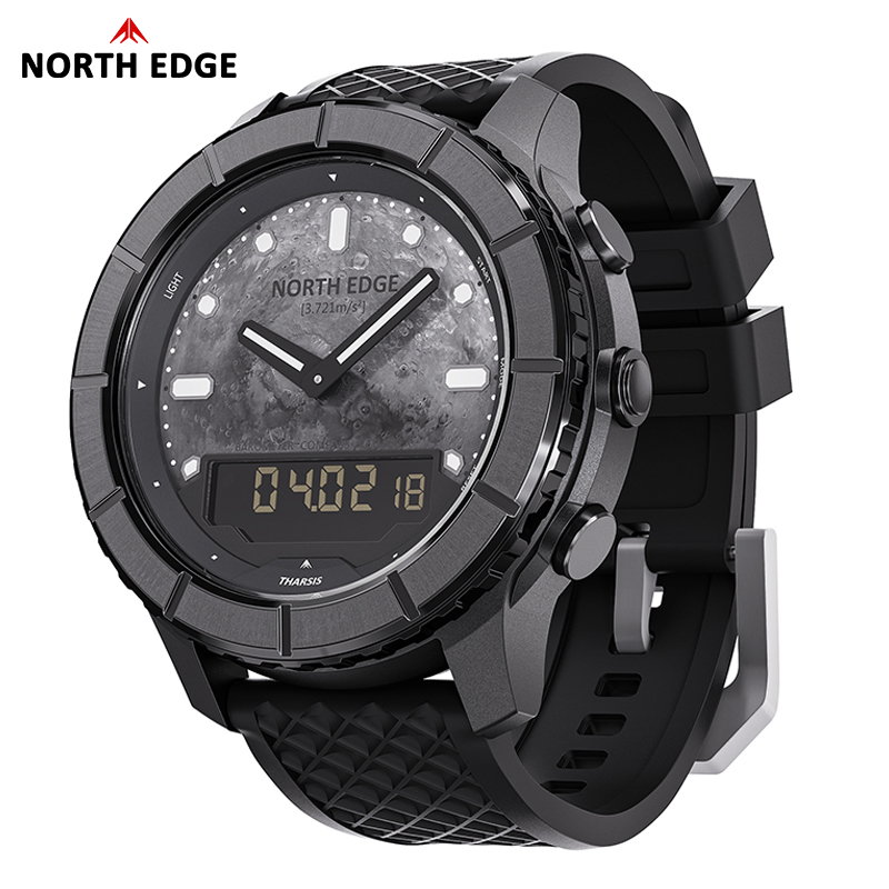 Мужские часы NORTH EDGE 2026 T – обзор и цена Solar Powered Watch
