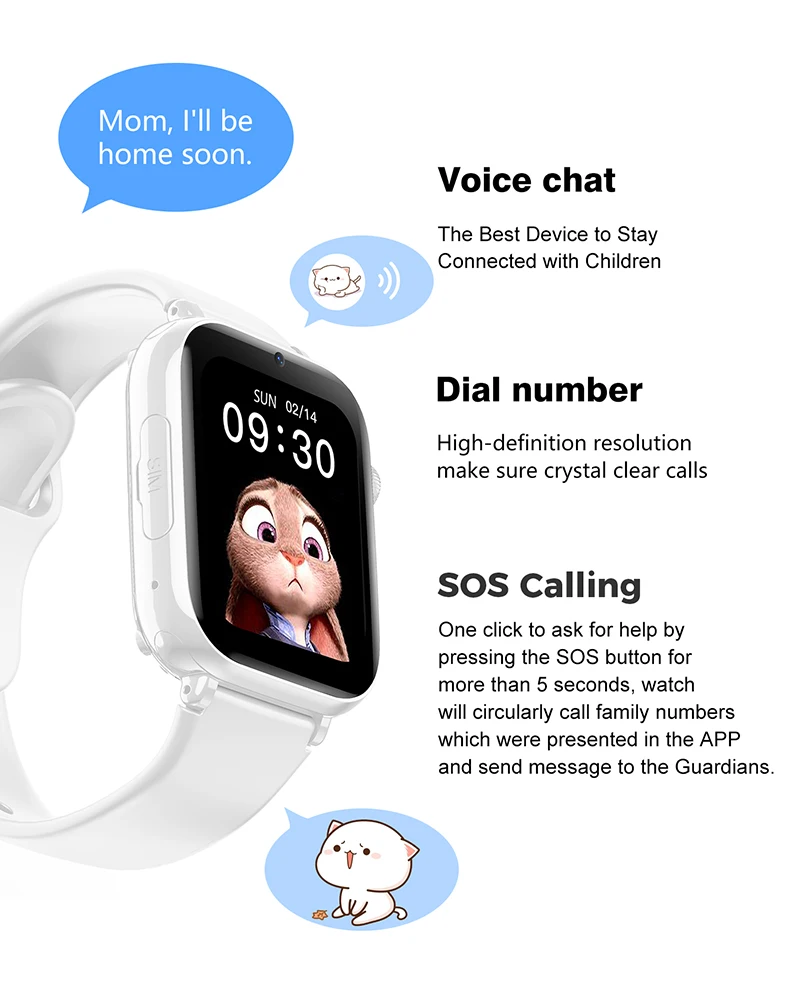 Смарт-часы для детей, LBS, мес – обзор и цена Smartwatch Watches Gift For Girls