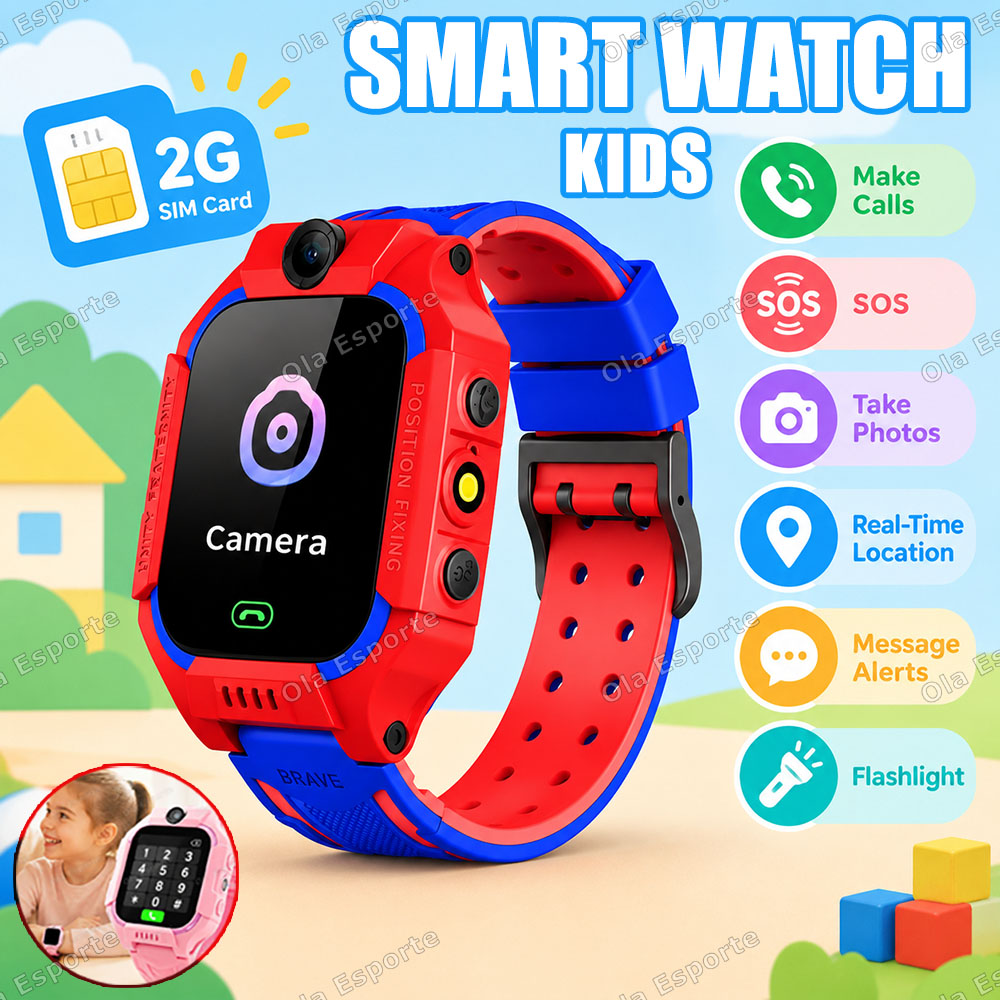 2027 Новые детские умные часы  – обзор и цена Smartwatch Watches Gift For Girls