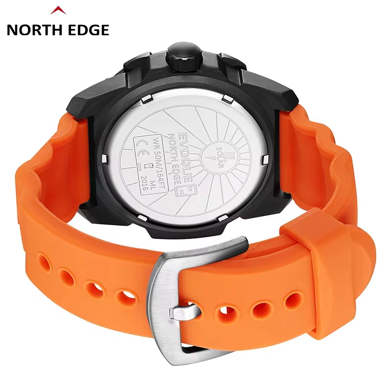 NORTH EDGE EVOQUE 2 – мужские  – обзор и цена Solar Powered Watch