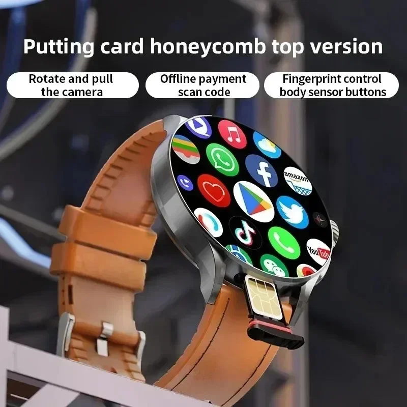 GT200 – умные часы 5G с 1,95-д – обзор и цена Heart Rate Gps Watch