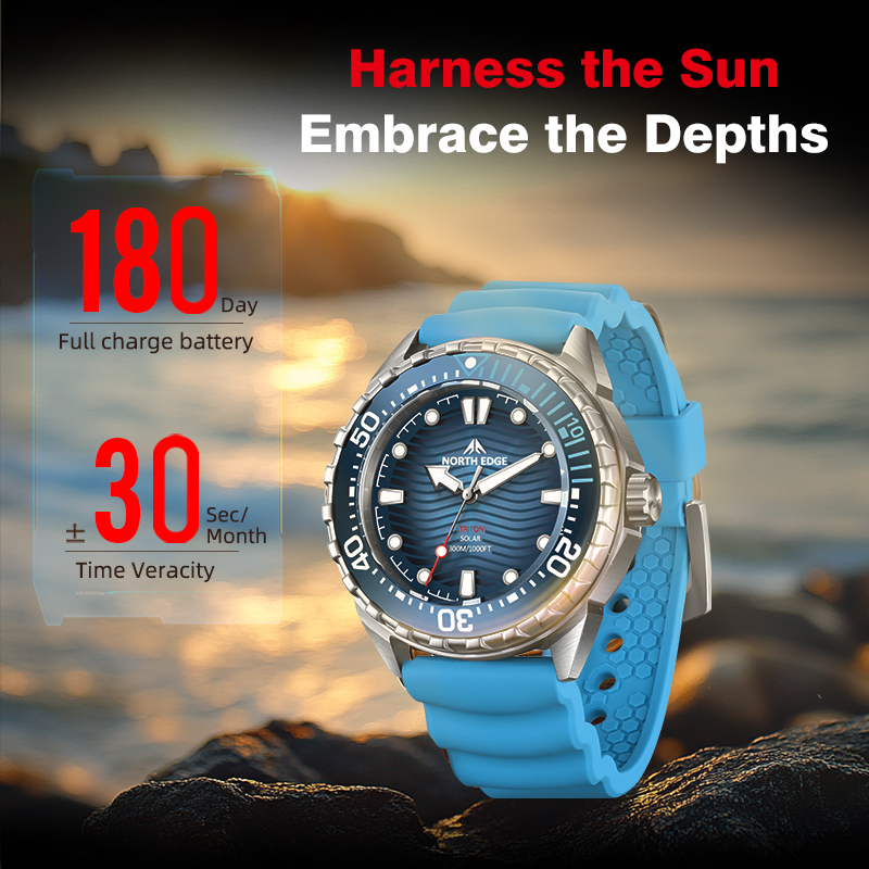 NORTH EDGE 2025 Новые часы для – обзор и цена Solar Powered Watch