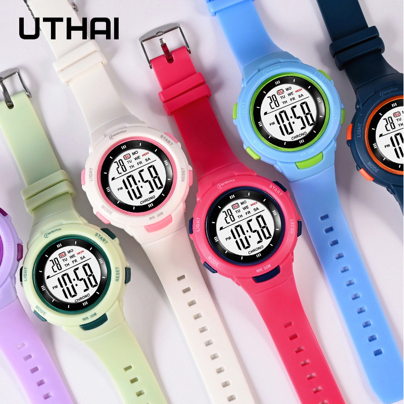 Детские часы UTHAI, спортивные – обзор и цена Smartwatch Watches Gift For Girls